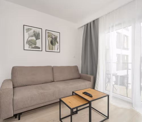 Tasteful Beige  Serviced Apartment