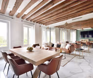 WITH THE FASCINATING VIEW OF SEINE ON QUAI DE MONTEBELLO RIGHT AROUND THE CORNER OF NOTRE DAME