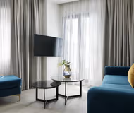 Living area - 1 bed apartment