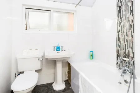Bathroom at Station Apartment