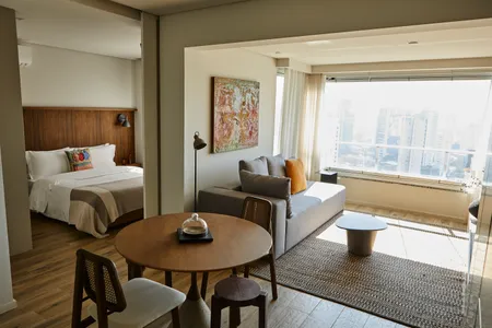 Living space - 1 bed apartment