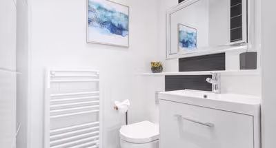 Bathroom at St. Mary's Retreat