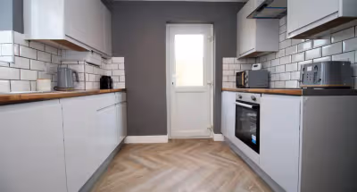 Fully equipped kitchen at 14 Pilkington Close