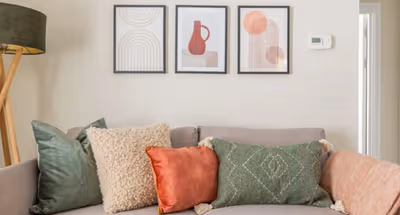 living space at West Grove - Flat 4