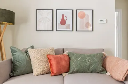 living space at West Grove - Flat 4