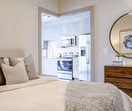 Luxury bedroom at The Dillon