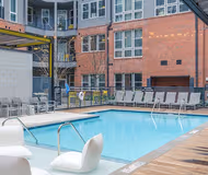 Pool side at The Dillon