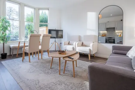 Living room at 18 North Road Flat 1