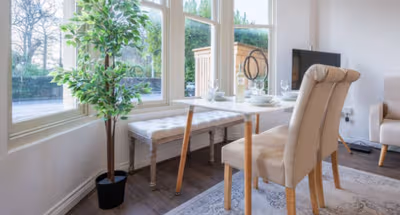 Dining space at 18 North Road Flat 1