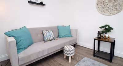 16 North Road Flat 1 living room