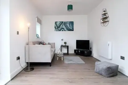Living room at 16 North Road Flat 2