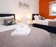 Bedroom at 16 North Road Flat 2