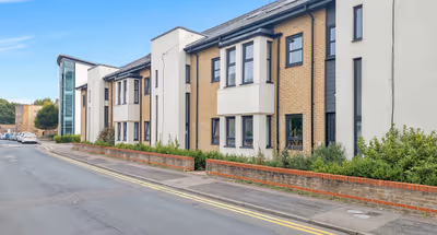 Exterior of 1 bedroom apartment