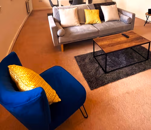 Cosy living area in Central Milton Keynes Apartment
