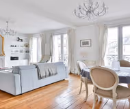 Premium furnished Apartment rental in Paris, Quartier Latin - 1 Bedroom - 56 sqm