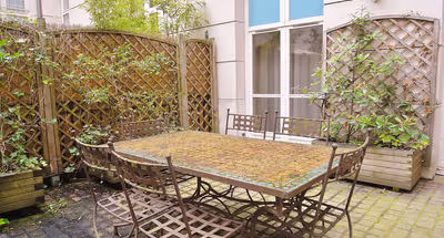 Opera Garnier 2 Bedroom with Private Courtyard