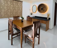 Dining space at Ayappa Serviced Apartment