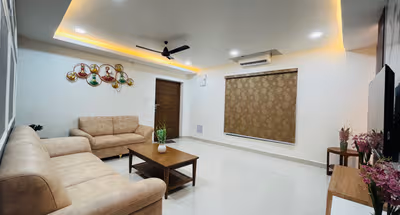 Living room - 3 bed apartment