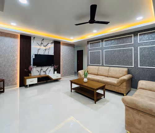 Living room - 3 bed apartment