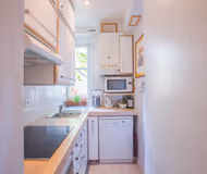 Very quiet and spacious with birds lovely singing in a green yard-Paris Auteuil