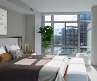 Living area at The Sur