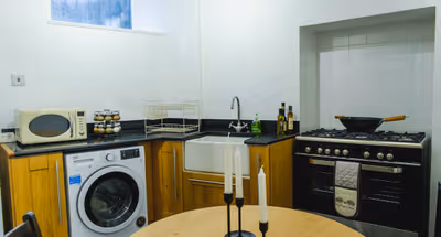 Fully equipped kitchen at St John's Cottage