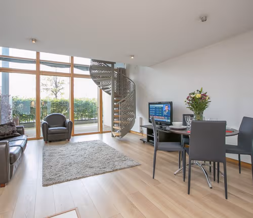 Living space - 1 bed apartment