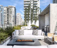 Rooftop terrace at Yaletown-Richards