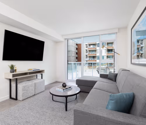 Living area - 2 bed apartment