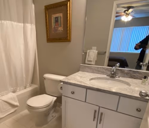Bathroom at Hidden Cove Estates