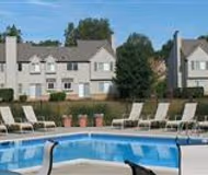 Pool side at Hidden Cove Estates