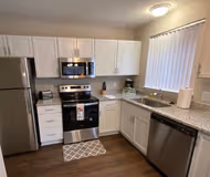 Fully equipped kitchen at Hidden Cove Estates