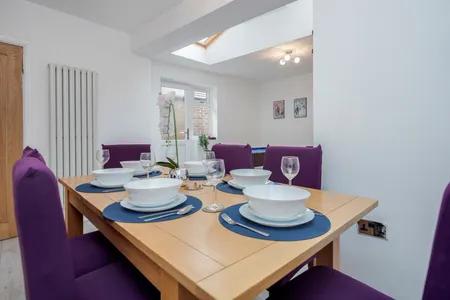 Spacious dining area at Cowridge House - 6 Bedroom