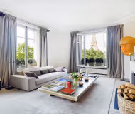 Luxury with Eiffel Tower Views & Chef Service