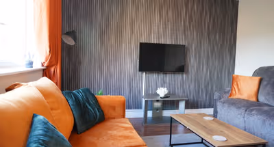 Stylish 2 Bed first floor apartment - flat 9