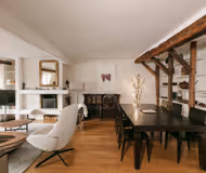 The delightfully bohemian and historic rue Mouffetard in the 5th arrondissement