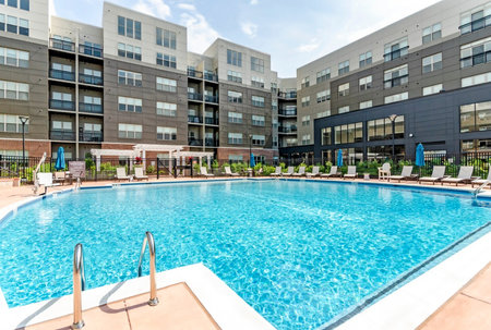 Residences in Annapolis Junction MD pool side