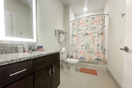 Bathroom - 2 bed apartment