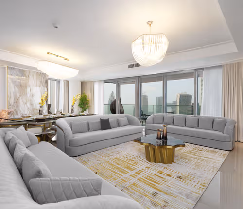 Burj Khalifa & Fountains Views Serviced Apartment