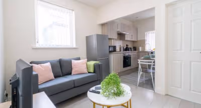 Living room at 15 Cardiff Road Flat 4