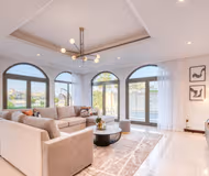Bright living area at Luxe 6-Bedroom Villa @ Frond B, Palm Jumeirah
