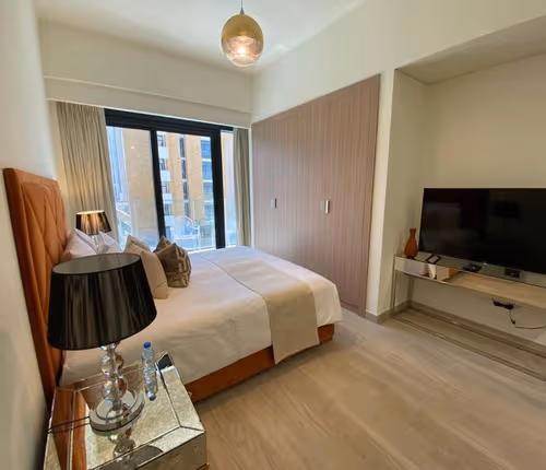 Cozy Studio Apartment in Azizi Riviera