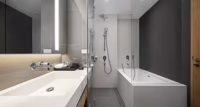 Bathroom at Sukhumvit Road Suites