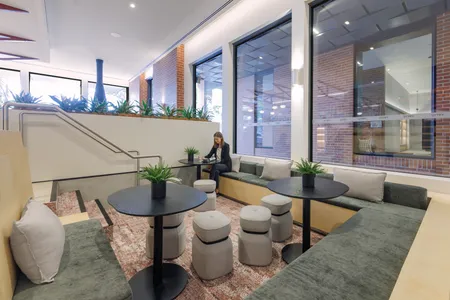 Living area at Therry Street Apartments