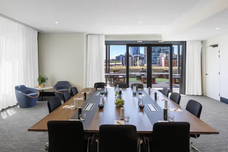 Meeting room at Therry Street Apartments