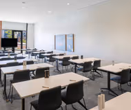Conference room at Therry Street Apartments