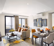 Living room - 1 bed apartment