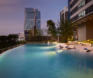 Somerset Rama 9 Bangkok pool side