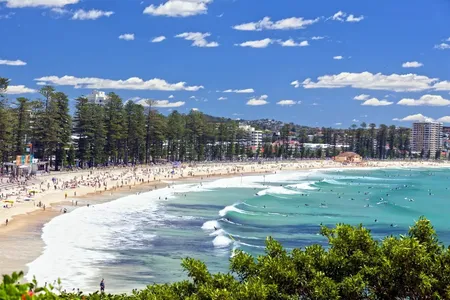 Exterior of Pittwater Road Apartments, Manly Beach