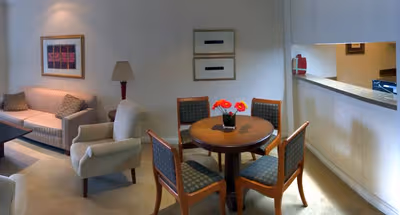 Living space - 1 bed apartment